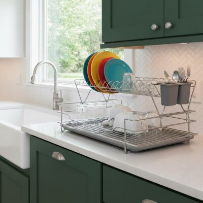 Kosova Evilem İki Katlı Tabaklık Krom Renk LZR-517 (LAL-0369) - Kosova