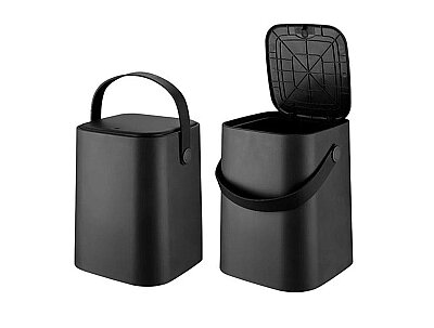 Kosova Sihirli Çöp Kovası Siyah 8 Litre (TPC-0011) - Kosova