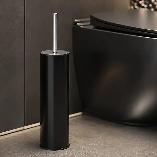 Kosova WC Banyo Klozet Fırçası Siyah Renk (VNK-0033) - 1
