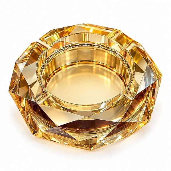 Kristal Küllük Büyük Boy Bal Rengi (CNK-1774) - 1