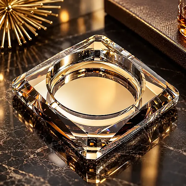 Kristal Küllük Büyük Boy Bal Rengi (CNK-1779) - 1