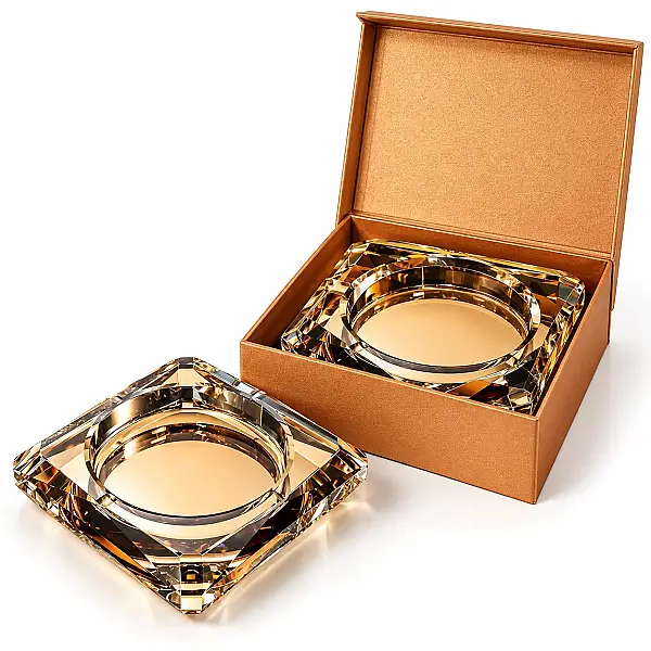 Kristal Küllük Büyük Boy Bal Rengi (CNK-1779) - 3