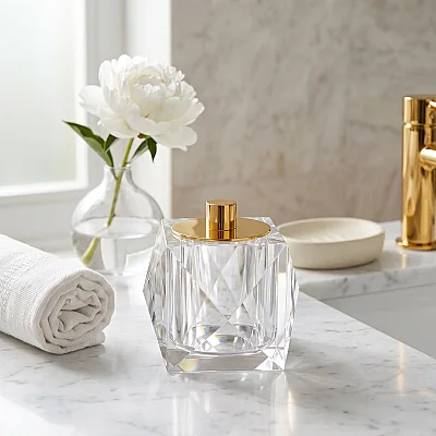 System Banyo Kristal Pamukluk Gold Renk (BA2039 024 C1-GL) - 1