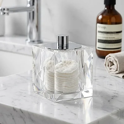 Kristal Pamukluk Krom Kapaklı (BA2039 024 C1-CR) - 1