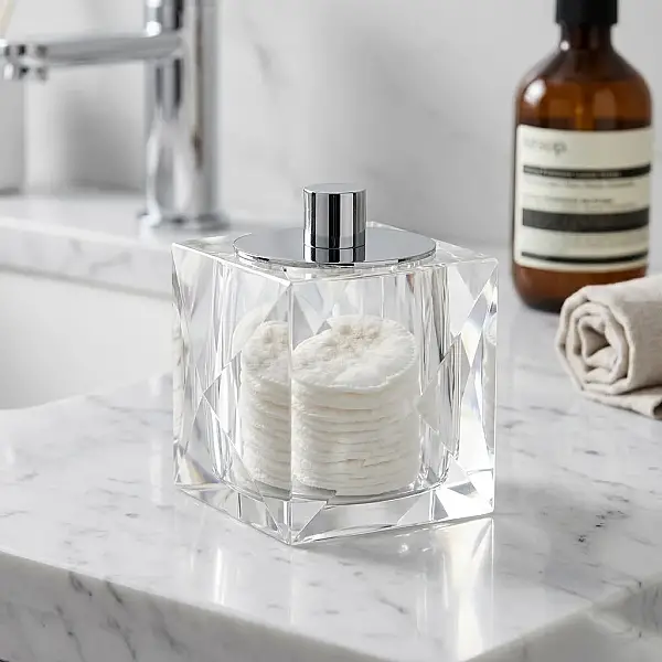 Kristal Pamukluk Krom Kapaklı (BA2039 024 C1-CR) - 1