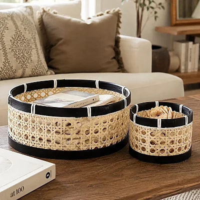 Küçük Rattan Tepsi (AK.JJ0005/1) - 1