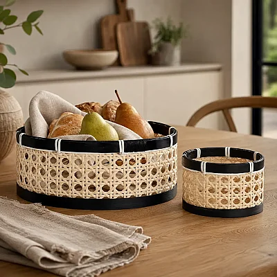 Küçük Rattan Tepsi (AK.JJ0005/1) - 3