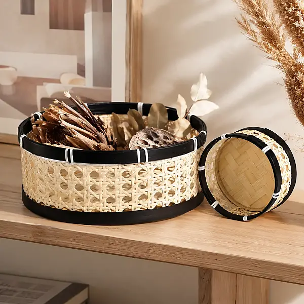 Küçük Rattan Tepsi (AK.JJ0005/1) - 5