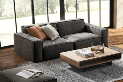 Label Kanepe 2li - Antrasit - LeConcept