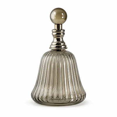 Lamedore Bell Smoke Luster Şişe 14*23 cm (1PRO13398SM) - La'Medore (1)