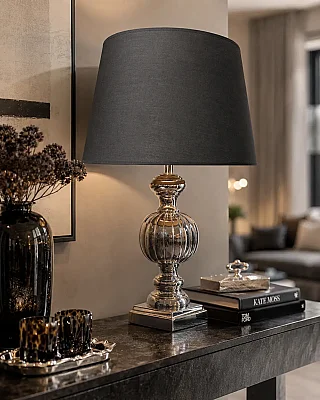 Lamedore Big Ball Gümüş Abajür 40 cm (1AN-18063) - 1