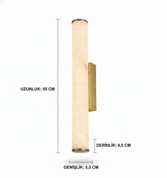 Liora Tube Mermer Aplik - 8