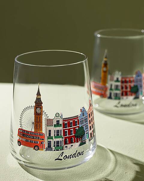 London City İkili Su Bardağı Seti (AMZ48) - 3