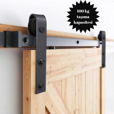 Lucido Üstten Askı Ahşap Sürme Kapı Sistemi (L-2131) - Lucido (1)