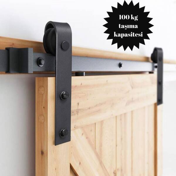 Lucido Üstten Askı Ahşap Sürme Kapı Sistemi (L-2131) - 2