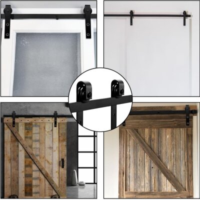 Lucido Üstten Askı Ahşap Sürme Kapı Sistemi (L-2131) - 3