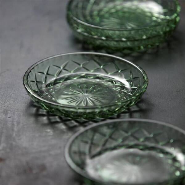 Lyngby Glas Sorrento Asya Tabak 4 Adet Yeşil (LG 27797) - 2