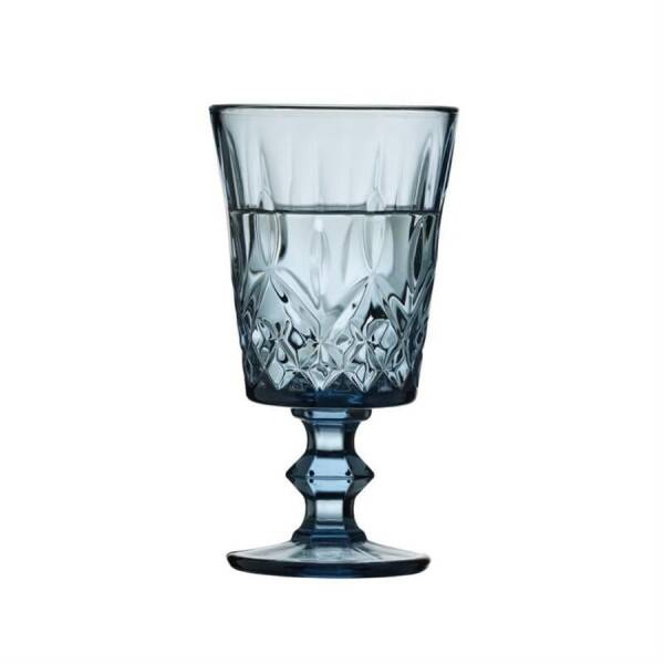 Lyngby Glas Sorrento Şarap Kadehi 4 Adet Mavi 29 cl (LG 32360) - 4
