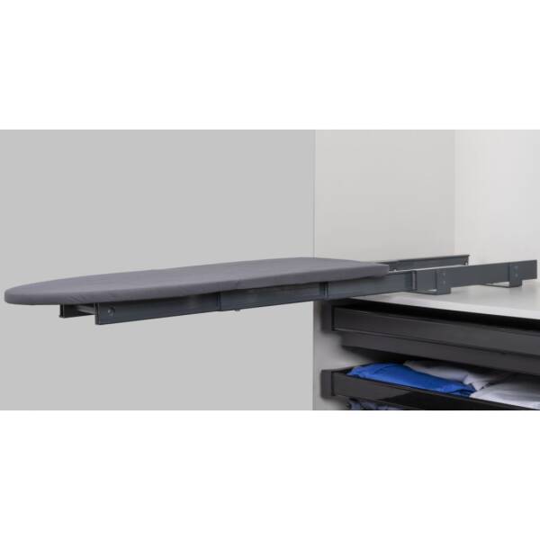 Elant Sürgü Profilli Katlanır Ütü Masası Antrasit Renk (M9045-10) - 2