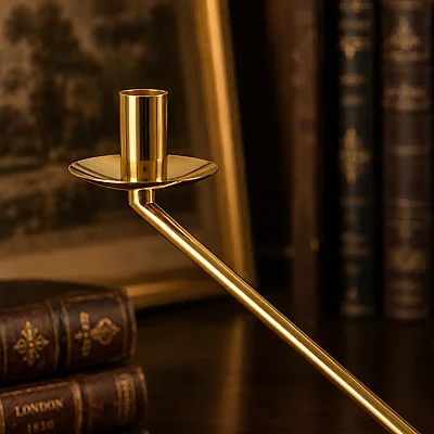 Mancınık Şamdan Gold Renk 70*13*41 cm (AK.JD0130) - Vitale (1)