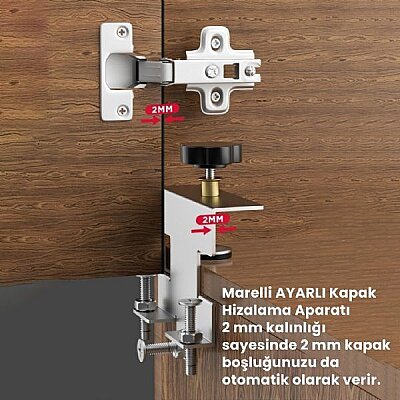 Marelli Ayarlı Kapak Hizalama Aparatı (MEN801) - 4