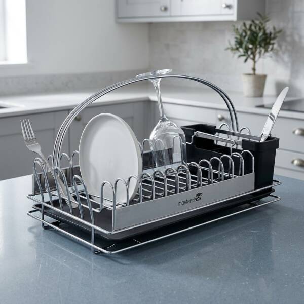 MasterClass Deluxe Paslanmaz Çelik Bulaşıklık (MCDISHCOMP) - 1