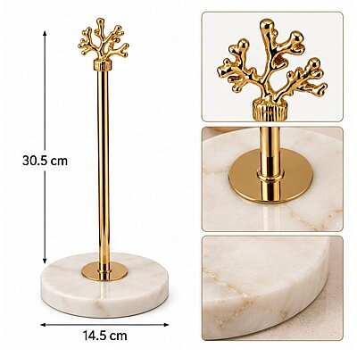 Sese Mermer Rulo Havluluk Gold Renk (DM-S20151) - 3