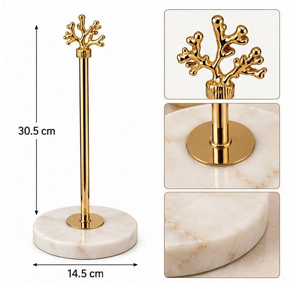 Sese Mermer Rulo Havluluk Gold Renk (DM-S20151) - 3