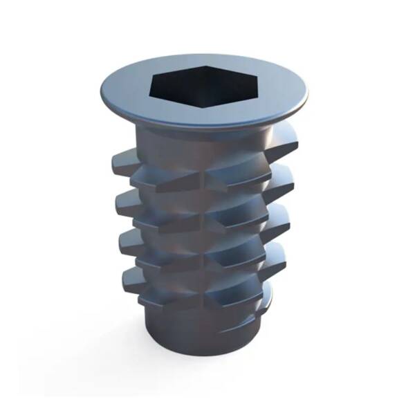Mesan Ø8x16mm M6 Metal Tırtıllı Dübel (102-04-13-403) - 1