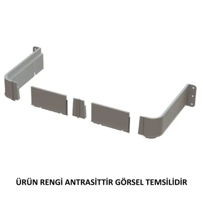 Mesan Gider Kapama Plastik 340mm Antrasit Gri (105-91-07-309) - 1