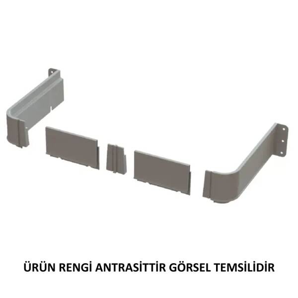 Mesan Gider Kapama Plastik 340mm Antrasit Gri (105-91-07-309) - 1