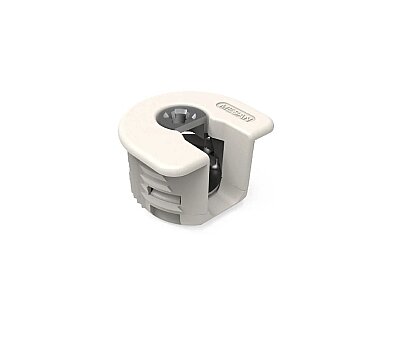 Mesan Gömme Bağlantılı Beyaz Rafiks 18mm (103-04-10-302) - Mesan (1)