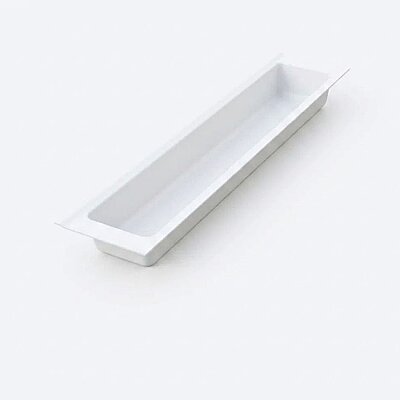 Mesan Traybond Tek bölme Beyaz Kaşıklık 107mm (105-83-01-302) - Mesan