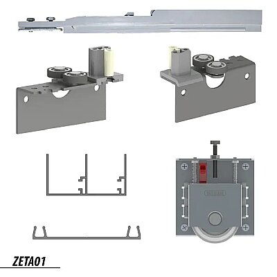 Mesan Zeta 01 Sürgü Kapak Mekanizması 2 Kapak (101-10-02-403) - Mesan (1)