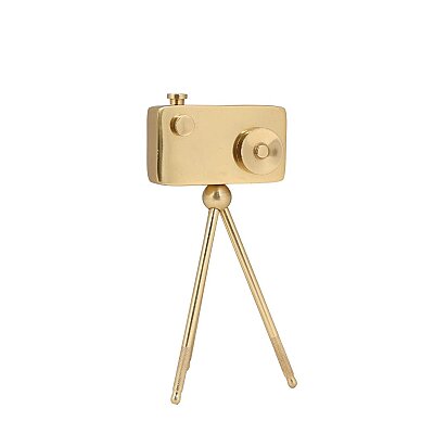 Metal Gold Kamera Dekor 9*11*23 cm (AK.IV0286) - Vitale (1)