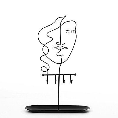 Metal Siyah Takı Askılığı 23*9,5*35 cm (AK.JFHZ1961950) - Vitale