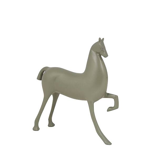 Metal Yeşil At 7*25*26 cm (AK.IV0347) - 2