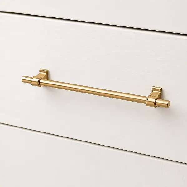 Metax 320mm Mobilya Kulbu Soft Altın (K1028-320-05) - 2