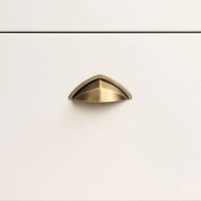Mia Metal Çanak Kulp Mat Sarı 64mm (1906-64-22) - 1