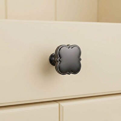 Mia Metal Düğme Kulp Antrasit (1907-D-54) - Mia Metal