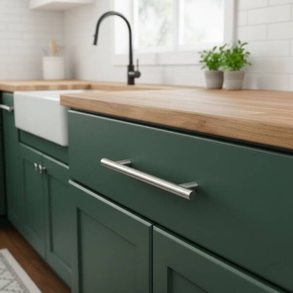 Mia Metal Çubuk Kulp Saten 128mm (1901-128-53) - 1