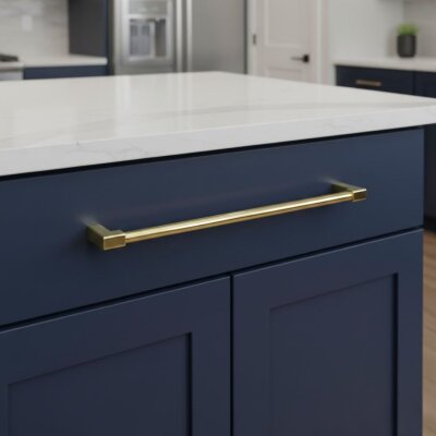 Mia Metal Mobilya Kulbu Altın Renk 256mm Kulp (1905-256-16) - Mia Metal