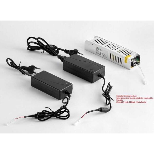 Makro Led Trafo 8A 96W Şerit Led Adaptör - 1