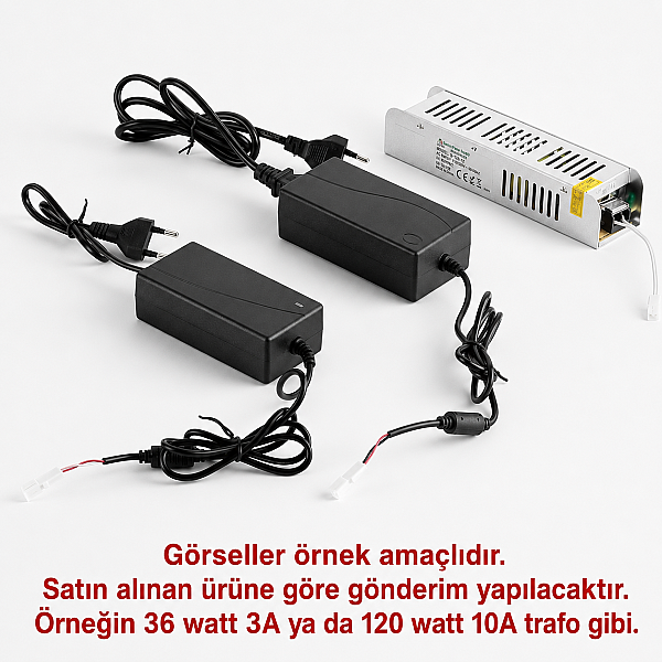 Makro Led Trafo 8A 96W Şerit Led Adaptör - 2