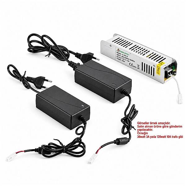 Makro Led Trafo 25A 300W Şerit Led Adaptör - 1