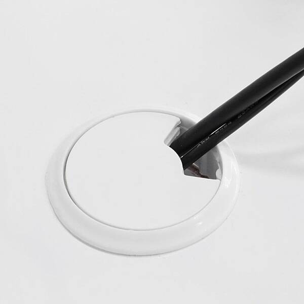 Kablo Kanalı Kapağı Beyaz Plastik (MOB75) - 1
