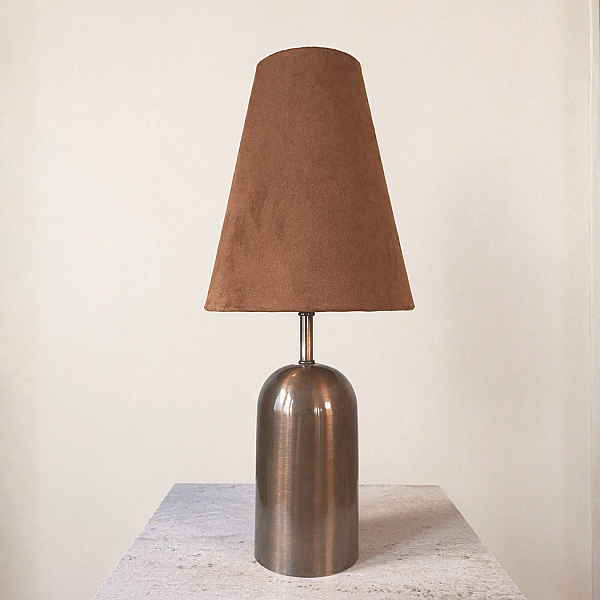 Mocha Copper Abajur - 1