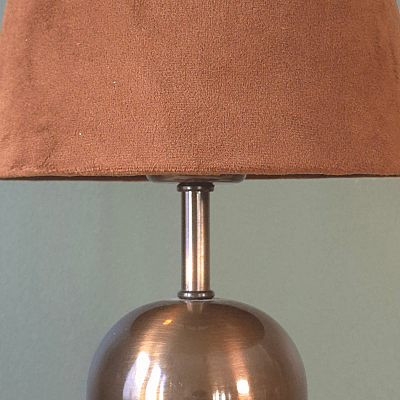 Mocha Copper Abajur - 4