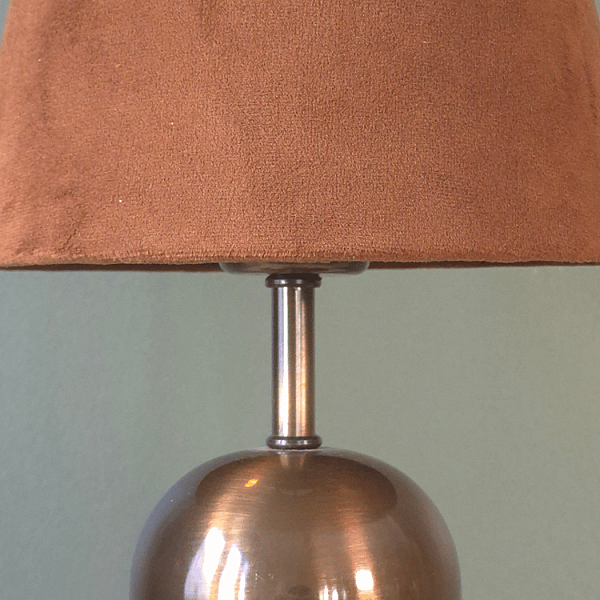 Mocha Copper Abajur - 4