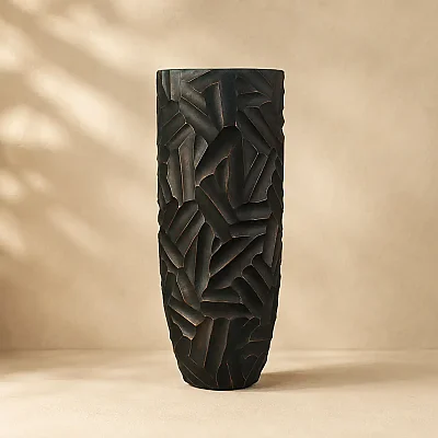 Modern Saksı Eskitme Bakır (AK.BKT0125) - 8